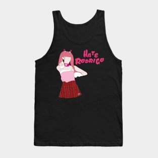 silhouette style design of yena in hatx rodrigo era Tank Top